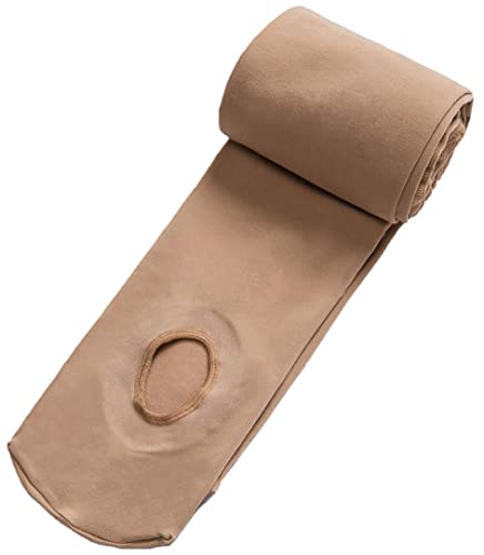 Convertible Ballet Tights for Girls & Women - 11-13 Years / Skin