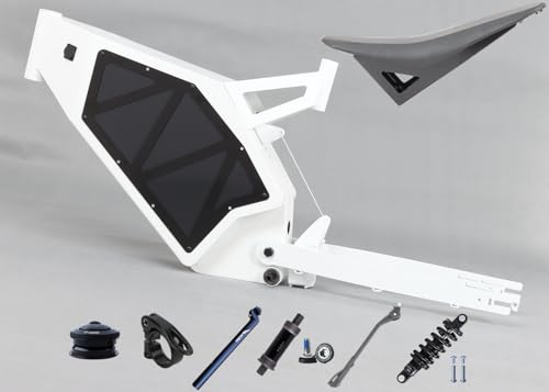 Electric Fat Bike Frame Kit - Full Suspension Enduro Design