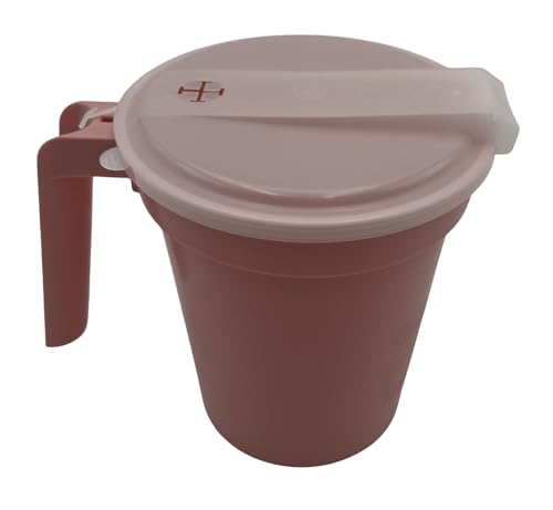 28 oz Water & Ice Pitcher with Leak-Resistant Lid & Easy-Grip Handle - Pack of 3