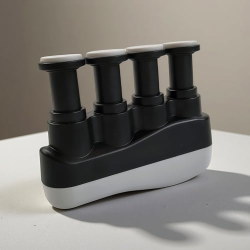 Finger Strengthener Hand Grip Trainer - Black & Gray