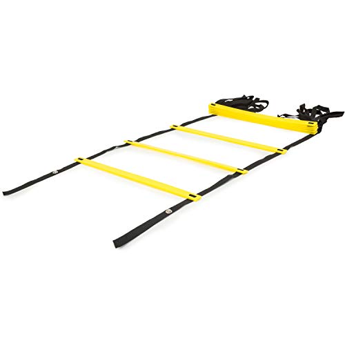 Speed Agility Ladder - 8 Rung for Training & Workouts with Carry Bag