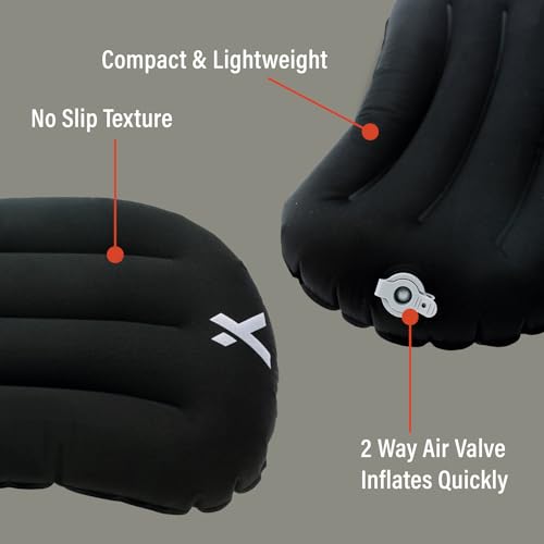 Inflatable Camping Pillow - Lightweight & Compact Travel Pillow