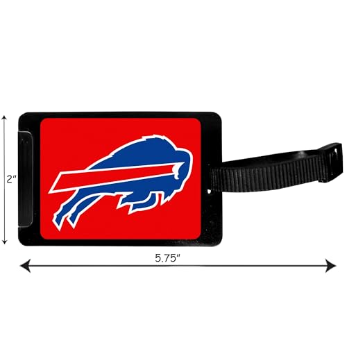 Buffalo Bills Luggage Tag - NFL Travel Accessory, 3.25"