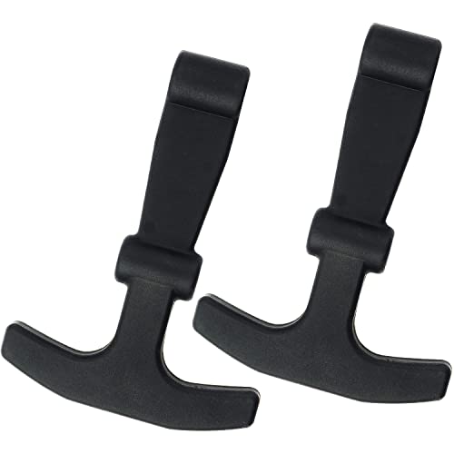 Durable Replacement Lid Latches - 2 Pack, Black for Coolers