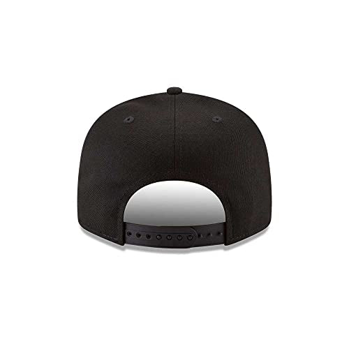 9FIFTY Snapback Cap - Black & White with Team Logo