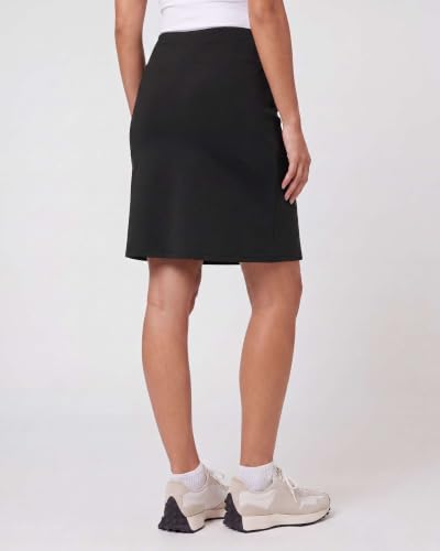 Real Essentials Women's 20" Knee-Length Skorts - Athletic Golf & Tennis Skirts, Medium Set of 3