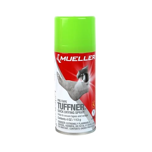 Mueller Tuffner Pre-Tape Spray 4 oz Adhesive for Athletic Tapes & Wraps