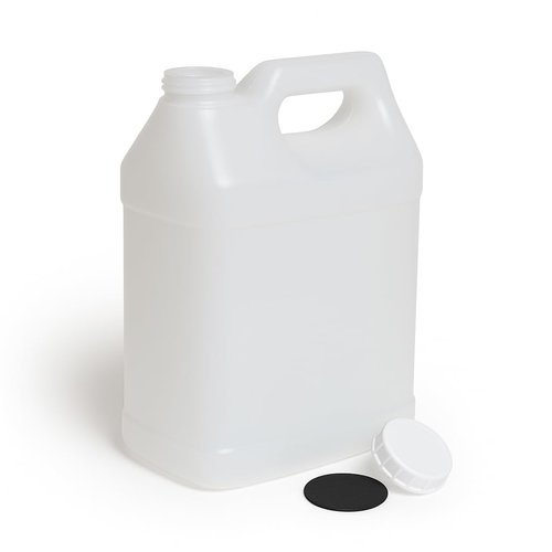 FastRack 2.5 Gallon Water Jug (Pack of 2) w/ 1 Black Rubber Cap Gripper | Reusable Plastic Jug with lid for Liquids | Heavy-Duty Water Container for Storage, Camping | BPA-Free Gallon Jugs with Lids
