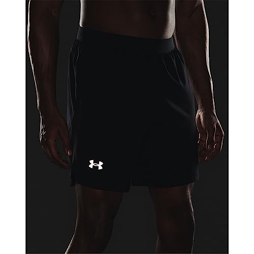 Under Armour Launch Stretch Woven 7'' Shorts X-Large Black Reflective