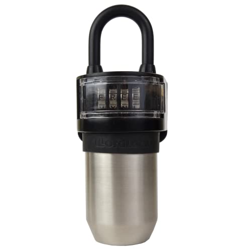 WordLock Key lock box ? large capacity Secure Realtor Storage Lockbox with 4 Letter Word combination - Indoor / Outdoor Use for surfers, beach and sports