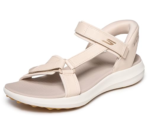 Arch Fit Slip-In Golf Sandal - Natural