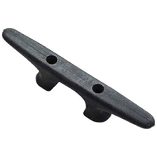 Durable Black Nylon Dock Cleat - 6-Inch Length