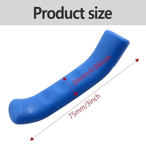Bicycle Brake Lever Grip Protector Covers - 5 Pairs, 5 Colors