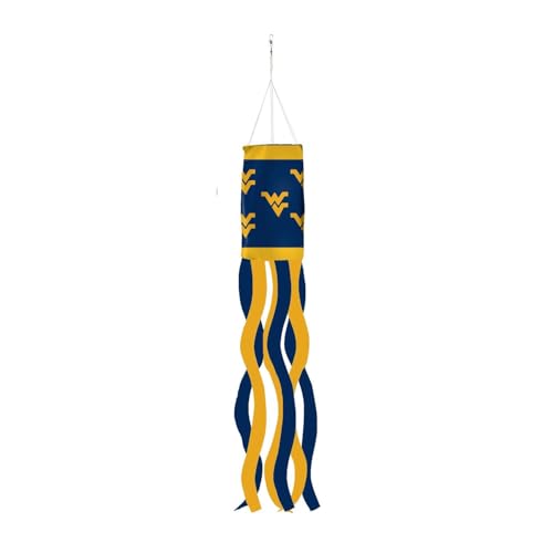 West Virginia University Windsock - Sports Team Colors