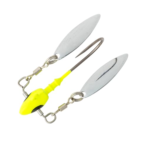 Head Turn'R Jighead - Mo' Glo Chartreuse / 1/16 oz