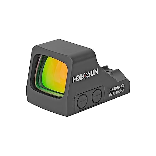 407K Series Reflex Sight - 6 MOA Dot, Black, Shake Awake Technology