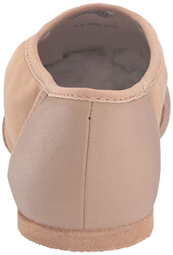 Bloch Neo-Flex Women's Tan Leather Jazz Dance Shoes Slip-On - Size 8