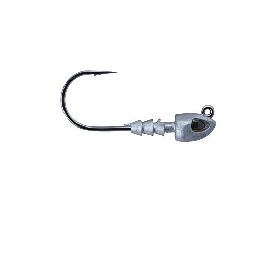 Fusion19 Swimbait Fishing Jigheads - Unpainted, 3/0 Hook Size, 3/8oz