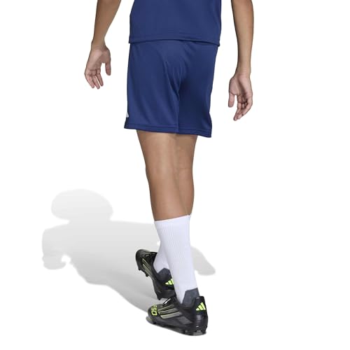 Soccer Cleats for Boys - adidas Entrada26 - Black, White - Medium / Team Navy Blue/White