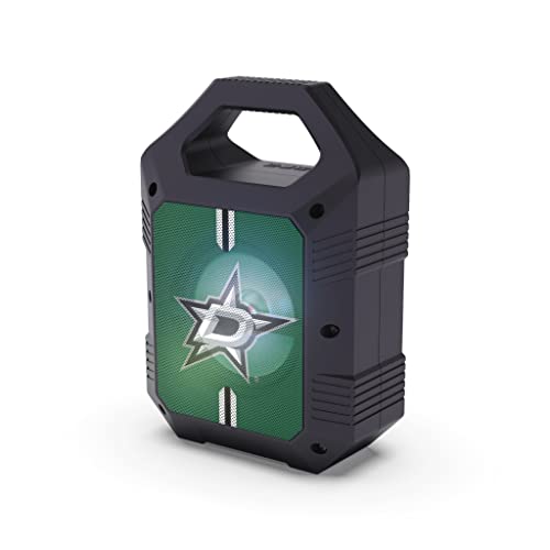 Bluetooth Portable Speaker with LED Lights - Dallas Stars