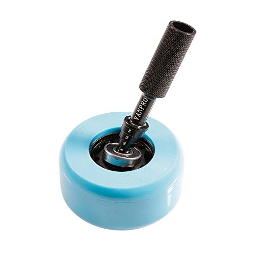 Vanpro Black RC Bearing Removal Tool 2MM-14MM for RC Cars & Skateboards