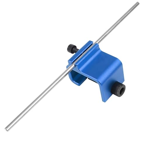 Motorcycle Chain Alignment Tool - Aluminum Sprocket Adjuster - Blue