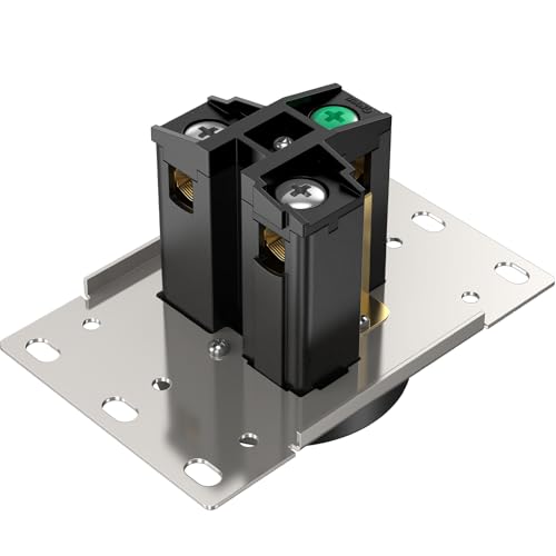 NEMA 6-50R Receptacle 50A Welder Wall Socket 250V 240V 220V Outlet Flush Mount Grounding Side Wired Industrial Grade for EV Charger Heater Plasma Cutters Electric Stove ETL Listed