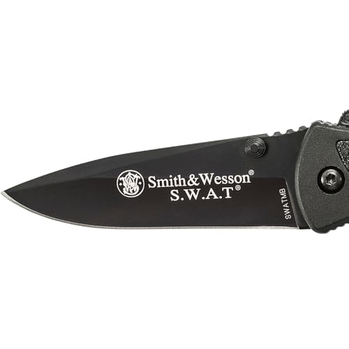 Smith & Wesson Benji 2.5in Folding Keychain Knife with Box - High Carbon Steel Blade