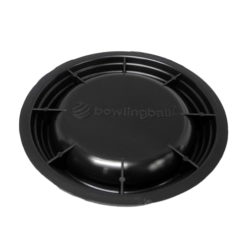 Black Bowling Ball Cup - Securely Holds Bowling Balls for Display & Storage