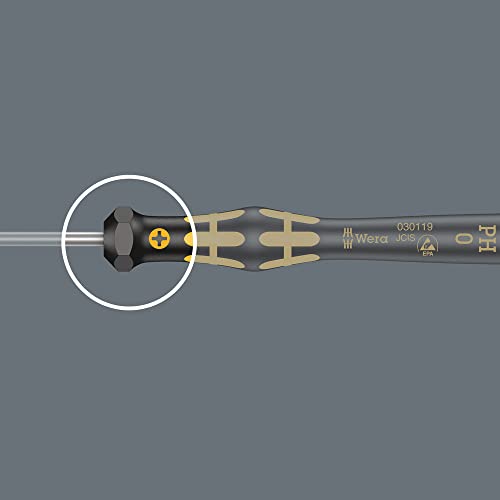 ESD-Safe Micro Screwdriver for Slotted Screws - 0.4 x 2 x 60 mm