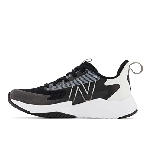 Kids' Rave Run V2 Lace-Up Running Shoes - Big Kid Black/White