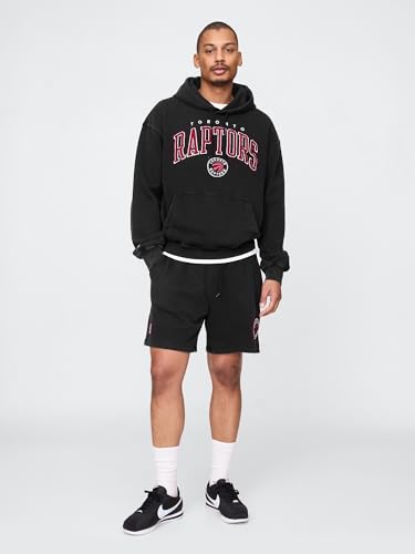 Gap Men's NBA Raptors Black Fleece Athletic Shorts Large