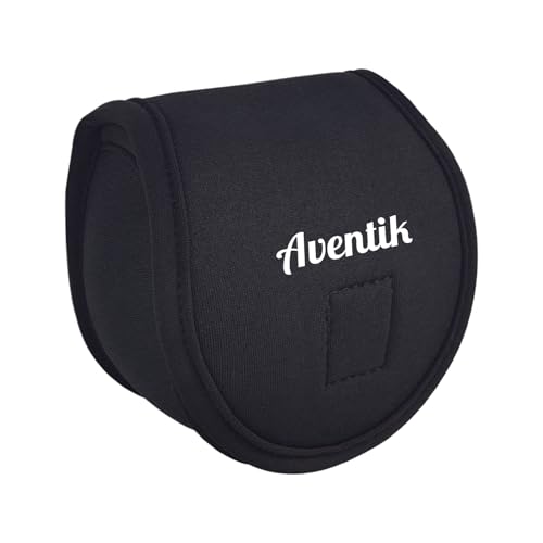 Neoprene Fly Fishing Reel Case Pouch - 3/4 Size, Black
