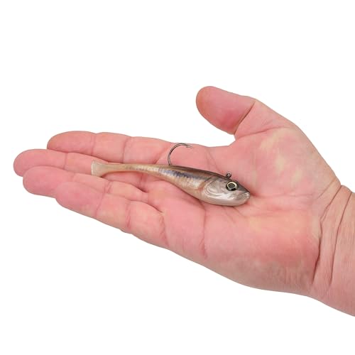 Berkley PowerBait Power Switch Fishing Bait, HD Blacknose Shiner, 4.25in, Irresistible Scent and Flavor, Ideal for Bass, Walleye, Panfish, Trout and More