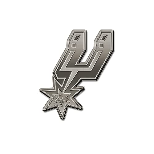 San Antonio Spurs Antique Nickel Auto Emblem for Car & Truck