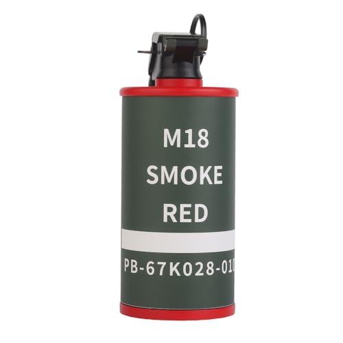 Airsoft Dummy Grenade Toy - Red & Green Tactical Props