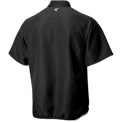 Easton Alpha Short Sleeve Cage Jacket - Adult XX-Large Black