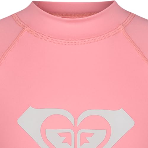 Short Sleeve Whole Hearted Rashguard Shirt - UPF 50+ Sun Protection, Plumeria
