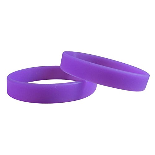 12 Pcs Rainbow Silicone Wristbands - Multi Color Bracelets