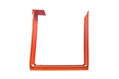 YakGear Fish Stik Folding Fish Ruler - Orange, 36-inch Measuring Stick for Fishing