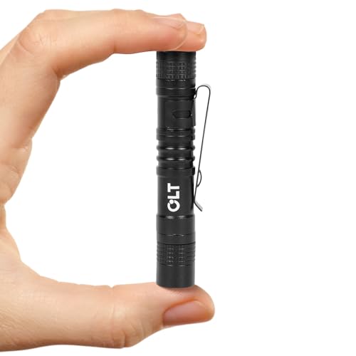 LED Mini Flashlight - 150 Lumen Compact Tactical Light (3.5-Inch)