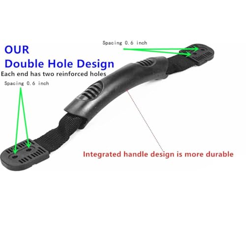 Kayak Replacement Handles - Double Hole Carry Handles (2 Pack)