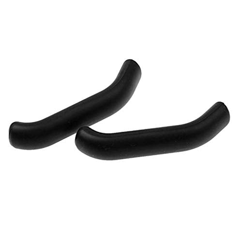 Silicone Gel Bicycle Brake Lever Covers - 2 Pairs, Black