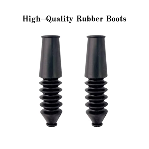 Bike V-Brake Noodle Cable Guide Set with Rubber Boots - 2 Pack