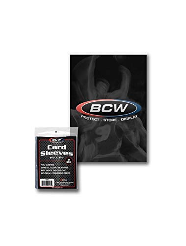 Protective Card Sleeves - 2-5/8 x 3-5/8 Inches