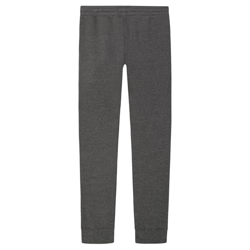 Lucky Brand Boys' Pull-On Fleece Jogger Sweatpants - Vintage Dark Grey Heather 10-12