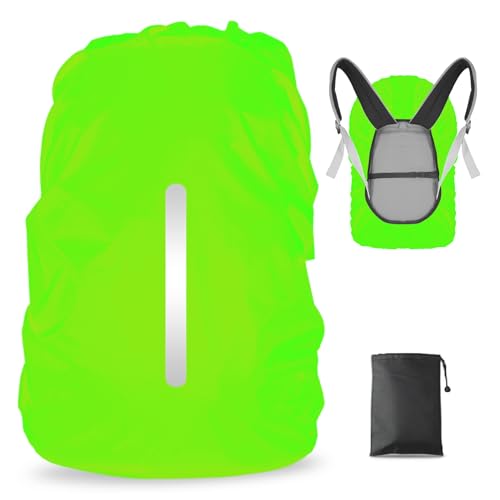 Waterproof Rain Cover for Backpack - S Size (18L-25L) Green