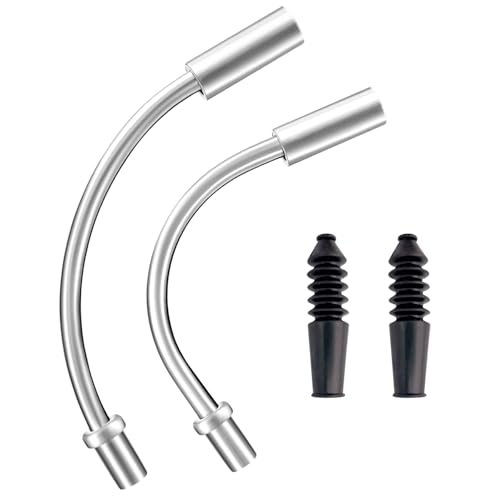 Bike Brake Noodle Cable Guide Set with Rubber Boots - 90° & 110°