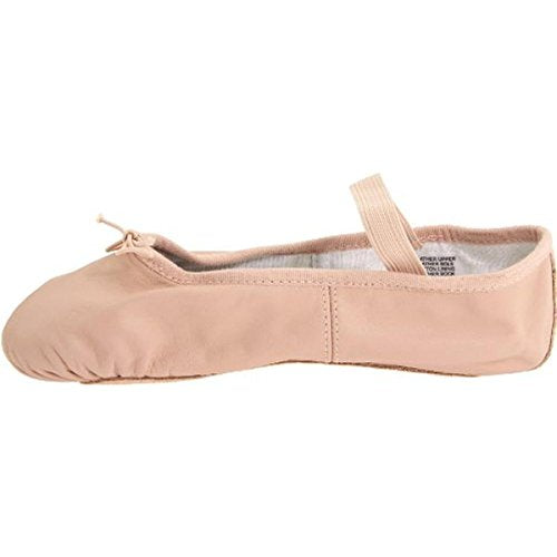Bloch Womens Dansoft Leather Full Sole Ballet Slippers Pink 7 Dance Shoes