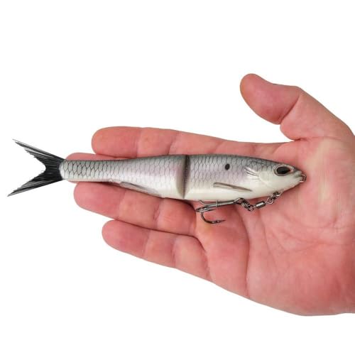 PowerBait Nessie Soft Fishing Bait - Hickory Shad, 7in